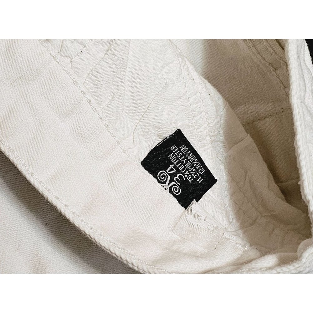 Young Republic Moto Jeans size 34 Men's biker utility jeans white - Picture 7 of 16